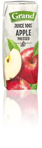 Sok jabłkowy tłoczony 100% NFC Grand 250 ml